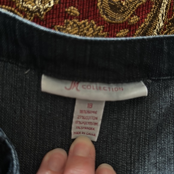 JM Collection Denim jacket and pants bling - Picture 9 of 10